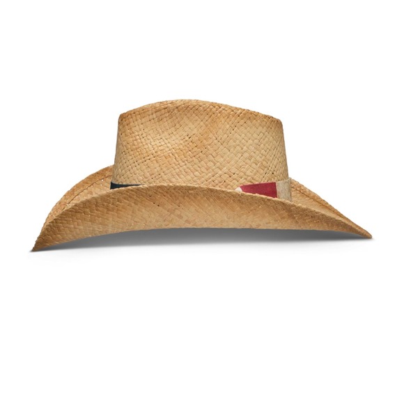 Charlie 1 Horse Stars and Stripes Fashion Hat Sz Small NWT Western USA Cowboy - Picture 3 of 16